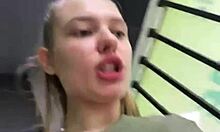 Horny 18+ Teen Squirts Wet Pussy Anal Fucked Public Dildo Toys