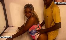 I Tried Resisting Husband's Early Morning Groping but His Touch Wins Over Lingerie-Clad BBW