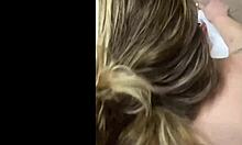 sexy teen in pink socks cums hard from interracial public bathroom fuck 💦