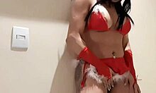 athletic latina milf flashes big pussy licks cock natalino interview casting