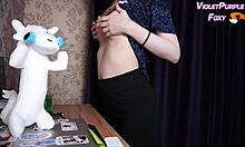 Nipple Tits Tease Builds to Shaking Orgasm on Live Stream