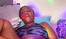 wanna see this natural blonde hairy ebony babe's sexy curves up close?