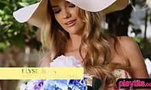 ohh meet my new nasty gardener hot blonde elysa jean she's so damn sexy