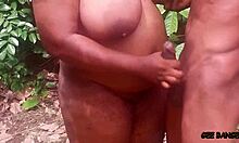 yo check this ebony babe's soft sweet pussy fucked deep doggy style with big black cock