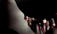 latina brunette smokes weed with wine, masturbates small tits pussy to huge cum
