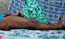 Bent Over INDIAN DAISI BAHABI ANAL DOGGY with MONSTER COCK Outdoor