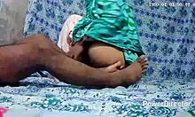Bent Over INDIAN DAISI BAHABI ANAL DOGGY with MONSTER COCK Outdoor