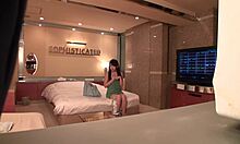 Secret Bedroom Peek at Cute Skinny Japanese Idol's First Time Curvy Play