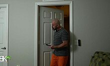 ghostface pounds tattooed milf's shaved pussy and big ass in lingerie