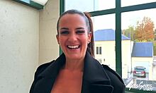amy stone curvy brunette milf masters big titty fuck in lingerie
