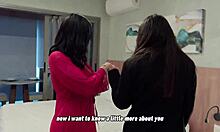 brazilian latina lesbians masturbate lick big asses in lingerie