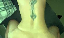 me and stepmom home alone... i fuck her wet pussy hard and cum all over those big natural tits