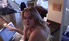 Blonde Sage Fox Petite Lingerie Deepthroat Stepdad Mr Brogan Bent Over Doggystyle Creampie Pussy