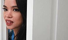 perverted stepmom pussy pounded hard by stepsons huge cock wet gym lingerie