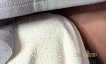 Nanna from Espirito Santo Kneels as Cock Slave in Bukkake