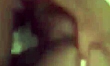 close-up fuck vid with zoom on her big black pussy lips... damn that stretch
