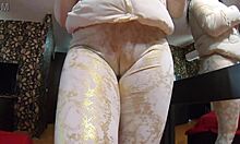 Milfycalla's yoga pants cameltoe tempts massive cumshots on downjackets