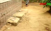 my landlord's daughter bathes outside then bends over for fat bbw doggystyle hardcore quickie