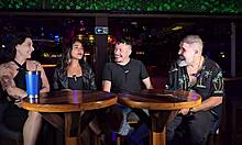 😈 swingers gaby oliveira and monica lima fuck wild in car tesao overload brazilian heat 🔥