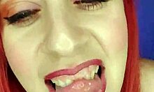 your wife the slutty redhead secretary bosses the small cock cuck with dirty talk while jefe's huge dick owns her bent over