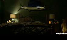 Natalie Hall strokes and sucks cock with her perky small tits out in 2013