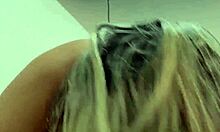 watching soccer gets her wet pussy craving huge cock ride