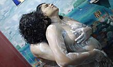 Fuck Yes! Horny Desi Bhabhi Gets Ass Licked In Steamy Shower Bath