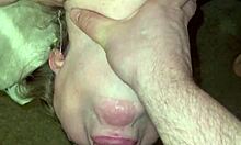 Stepmom's Wet Mouth Deepthroats My Huge Cock Then Bedroom Doggy Slam