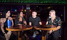 😈 swingers gaby oliveira and monica lima fuck wild in car tesao overload brazilian heat 🔥