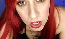 your wife the slutty redhead secretary bosses the small cock cuck with dirty talk while jefe's huge dick owns her bent over