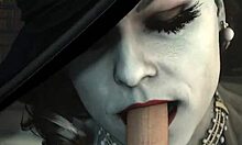 resident evil lady dimitrescu dominates in femdom pmv rev 22 20