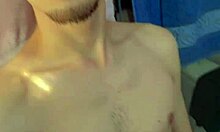 woke up horny brazilian flashing everything in bathroom solo show