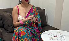 Indian Step Mom Deepthroats Horny Son in Kitchen Dirty Hindi Talk