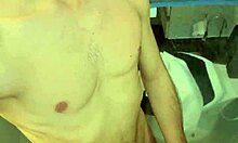 woke up horny brazilian flashing everything in bathroom solo show