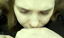 SHE'LL SUCK ANY COCK FOR A COCKTAIL IN PUBLIC SLoppy FACIAL OUTDOOR!