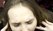 SHE'LL SUCK ANY COCK FOR A COCKTAIL IN PUBLIC SLoppy FACIAL OUTDOOR!