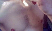 woke up horny brazilian flashing everything in bathroom solo show