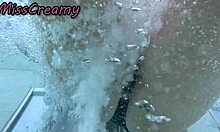 flashin pussy at student poolside he fingers me risky as hell?