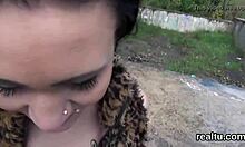czech teen gets seduced in mall then fucked hard in pov