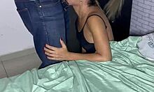 hey belinha gave her hubby that pussy and took two creampies inside