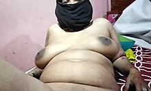 Curvy Indian Girlfriend's Saggy Big Natural Tits Homemade Sex