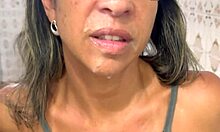 Did hotwife Belinha seduce delivery guy and Uber moto for two mouth cumshots?