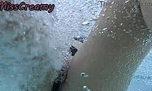 flashin pussy at student poolside he fingers me risky as hell?