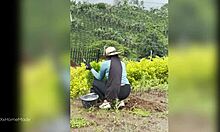 Young Colombian Farm Girl Milks My Cock For Cash!