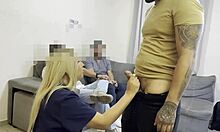 Holy fuck, this big-ass Latina housewife gets gangbanged at the sperm bank!