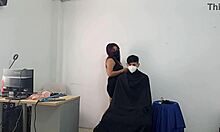 shy guy's first time tempts hot stylist seduction