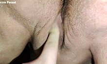 fat latina bbw humps pillow hard before riding cock with hairy big pussy and clit