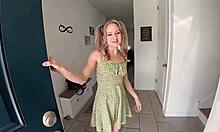 Cheating Blonde Wife POV Craves Monster Big Black Cock Deep
