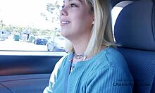 Slutty Blonde Teen Climaxes on Massive Vibrator Machine!