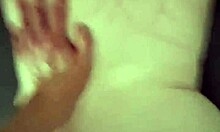 Thick german bbw teen POV hard doggystyle fucked and cum covered twice